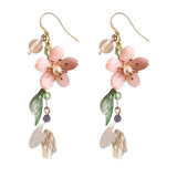 Flower Tassels Earrings