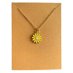 Yellow Daisy Necklace