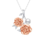 Rose and Necklace