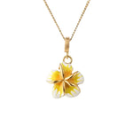 Plumeria Pendant Necklace