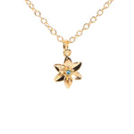 Gold Daffodil Necklace