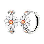 Daisy Huggie Earrings