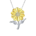 Sunflower Jewelry Necklace