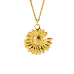 Gold Daisy Necklace