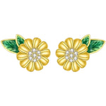 Earrings Sunflower