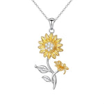 Sunflower Necklace