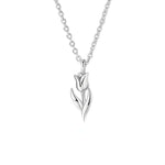 Silver Tulip Necklace