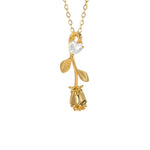 Golden Rose Necklace