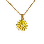 Yellow Daisy Necklace