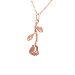 Rose Gold Necklace Rose