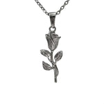 Pendant Necklace with Rose