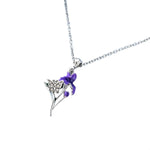 Iris Necklace (Silver)