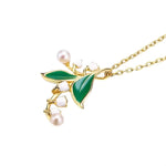 Lily Of The Valley Necklace (Gold)