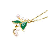 Lily Of The Valley Necklace (Gold)