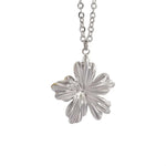 Sterling Silver Hibiscus Necklace