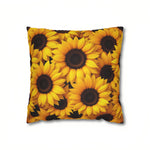 Sunflower Pillow Pattern (Throw)
