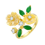 Yellow Flower Ring