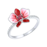 Orchid Flower Ring