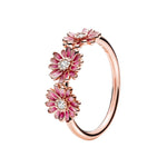 Pink Daisy Ring