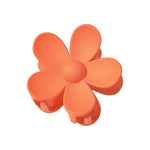 Orange Flower Hair Clip