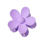 Purple Flower Hair Clip