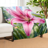 3D Flower Blanket Home Decor