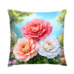 3D Flower Throw Pillow