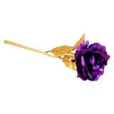 Golden Foil Rose Stem