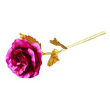 Foil Gold Rose Stem