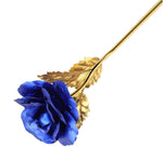 Gold Foil Rose Stem