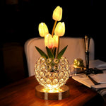 Tulip Glass Table Lamp