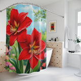 Amaryllis Shower Curtain