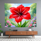 Amaryllis Tapestry Home Decor