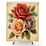 Antique Rose Shower Curtain
