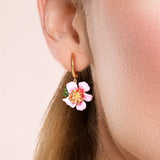 Azalea_Earrings on Ear