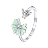 Bee and Flower Ring