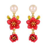 Begonia Earrings