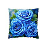 Blue Flower Pillow Cases