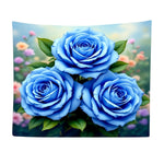 Blue Flower Tapestry