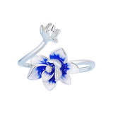 Blue Lotus Rings
