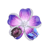 Butterfly Flower Ring