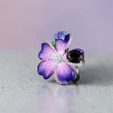 Butterfly Flower Rings