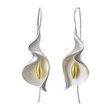 Calla Lily Drop Earrings