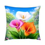 Calla Lily Throw Pillow