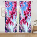 Cherry Blossom Curtains Home Decor