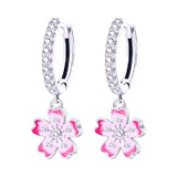 Cherry Blossom Dangle Earrings