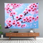 Cherry Blossom Wall Tapestry Home Decor2