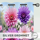 Chrysanthemum Curtains Eyelet