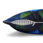 Blue Flower Pillow Case