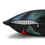 Poinsettia Throw Pillow